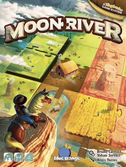 Board Game Moon River for 2-4 Players 8+ Years Old (EN) Blue Orange Games