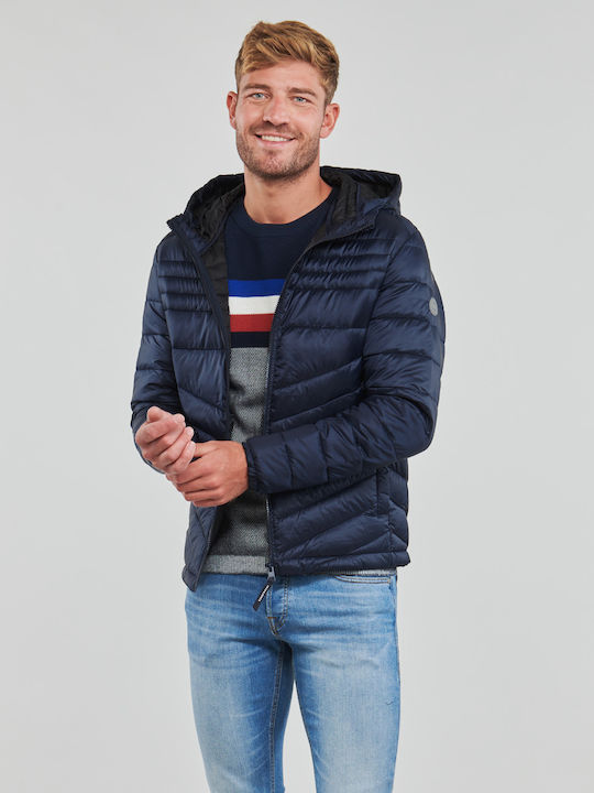 Jack & Jones Winter Jacket Puffer Navy Blue