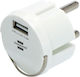 Brennenstuhl Socket Μονόπριζο με 1 USB-A