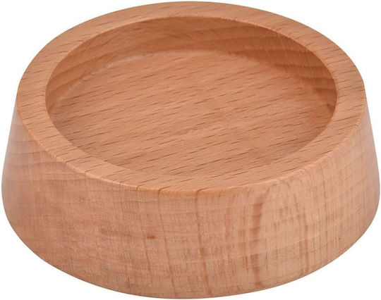 Belogia Tamper with Flat Surface in Brown Color