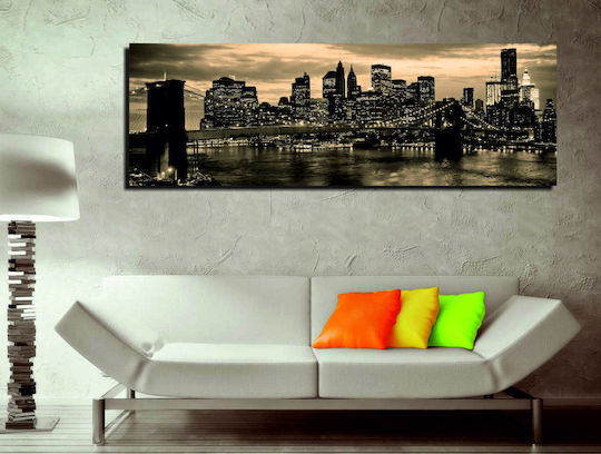 24Mall Painting on Canvas 30x80cm