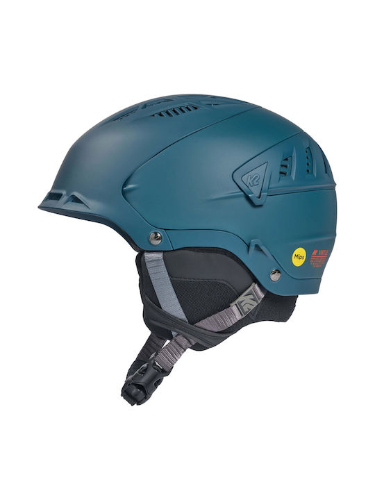 K2 Virtue Women's Helmet for Ski & Snowboard Blue