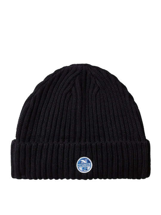 North Sails Beanie Beanie Knitted in Black color