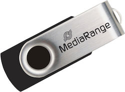 MediaRange 64GB USB 2.0 Stick Black