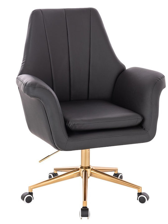 Chair Visitor Lounge in Black Color 55x50x77cm 1pcs