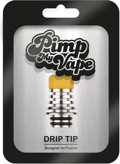 Pimp My Vape Επιστόμιο Drip Tip σε Χρυσό χρώμα ATM4971223347VR25357