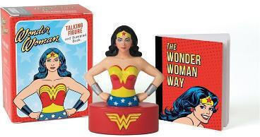 Wonder Woman Talking Figure And Illustrated Book 2017 Mixed Media Product