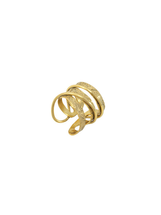 Women's Ring from Silver Gold Plated