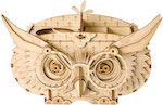 Wooden Construction Toy Owl