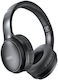 XO BE41 Безжични / Жични Over Ear Слушалки с 12 часа Работа Черни