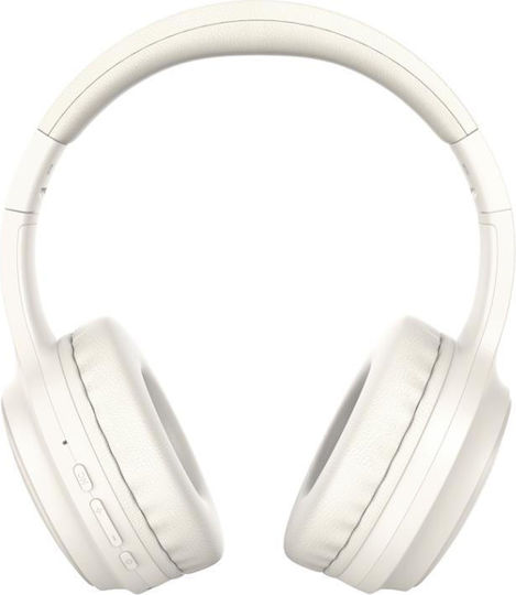 XO BE41 Wireless / Wired Over Ear Headphones with 60 hours of Operation Off-White