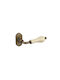 Roline Window Latches Antique Beige Crackle Porcelain Κ310-07