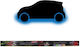 Autoline Exterior Decorative Car Lighting System Blue Color