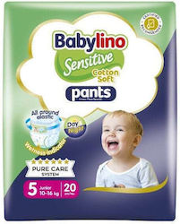 Babylino Sensitive Pants Cotton Soft Πάνες Βρακάκι No. 8 για 20+kg 14τμχ