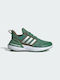 Adidas Αthletische Kinderschuhe Laufen RapidaSport Bounce Preloved Green / Linen Green Met. / Olive Strata