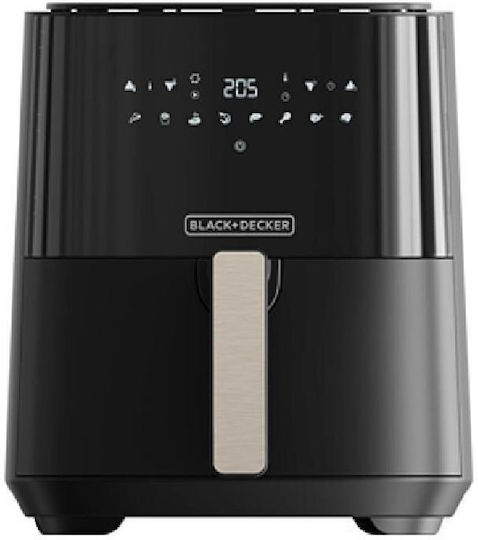 Black & Decker Air Fryer 5lt Μαύρο BXAF5000E