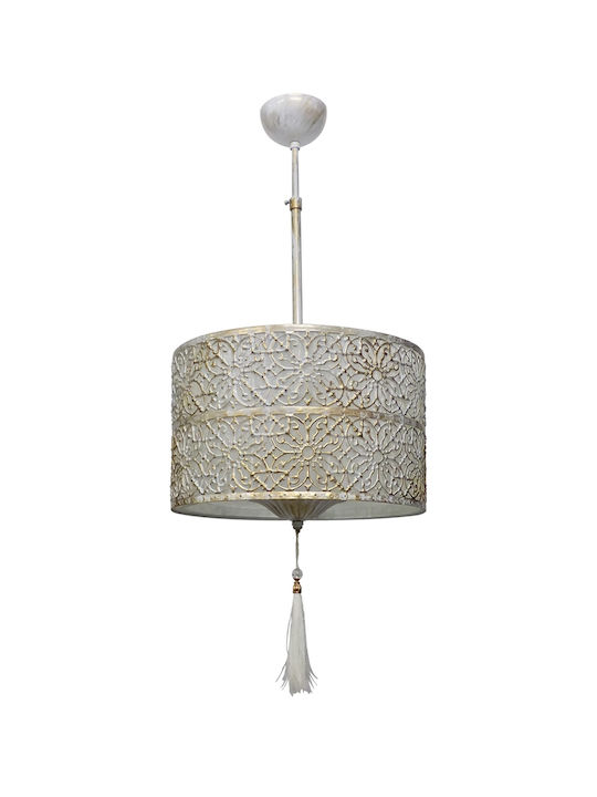 Heronia Lustră Auriu cu Dulie E27 30x62.5cm.
