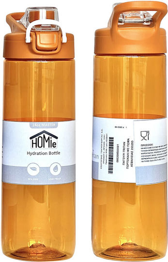 ToyMarkt Plastic Kids Water Bottle Orange 700ml