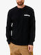 Hundreds Langarm-Pullover Schwarz