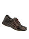 9204 Women's Лакиран Oxford Shoes Кафяв
