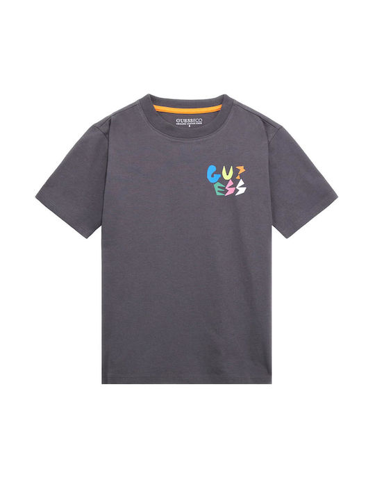 Guess Kids' T-shirt Gray