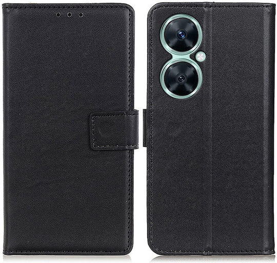 Mad Mask Wallet Δερμάτινο Μαύρο (Huawei Nova 11i)