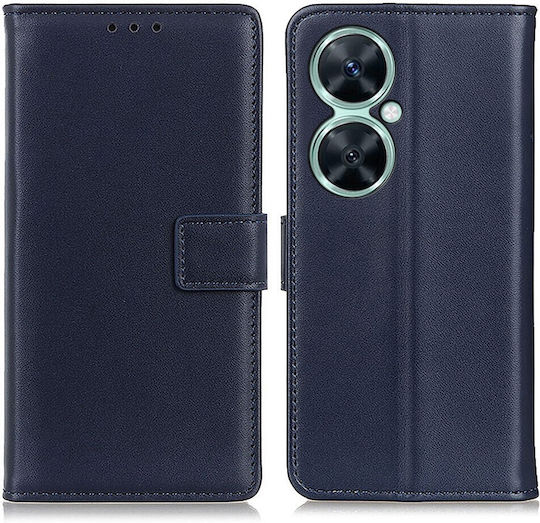 Mad Mask Wallet Δερμάτινο Μπλε (Huawei Nova 11i)
