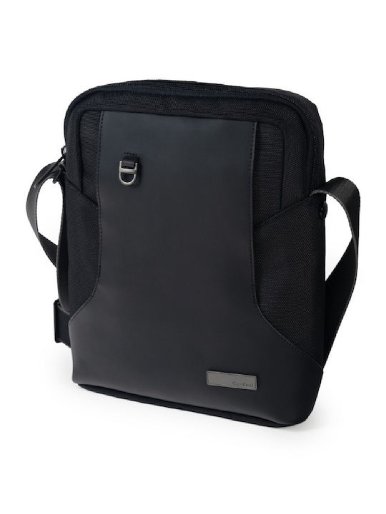 Geantă pentru bărbați De umăr / tip crossbody Neagră