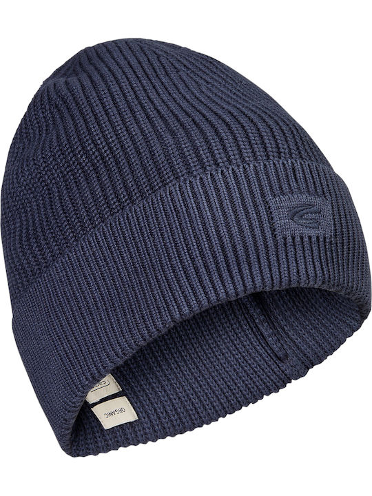 Beanie Unisex Σκούφος Πλεκτός σε Μπλε χρώμα