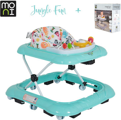 Moni Jungle Fun Baby Walker Green