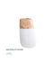 GloboStar Pandora Planter Polyester White with Stand 45x45x72cm.