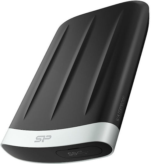 Silicon Power Armor A65B USB 3.2 External HDD 1TB 2.5" Black