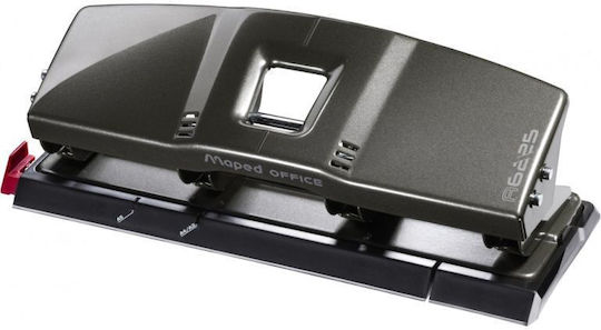 Maped Metal Advanced Paper 4-Hole Puncher with Guide for 30 Sheets