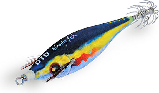 DTD Bloody Fish Squid Jigs Fluorescent No2