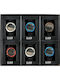 Diakakis Kids Digital Watch with Rubber/Plastic Strap Black Various Designs/Assortments of Designs) 1pc