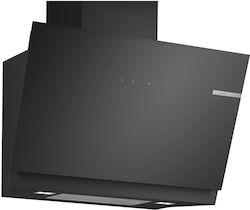 Bosch Καμινάδα 80cm Μαύρη με Wi-Fi DWK81AN60