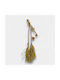 Artifact Handmade Hanging Lucky Charm Basin Wrench Gold made of Metal 7x30cm 1pcs