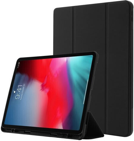 Flip Cover Μαύρη (iPad Pro 12.9 (2022) / (2021) / (2020))