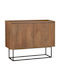 Sideboard Amedeo Wooden Walnut 90x36x72cm