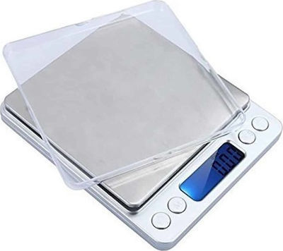 Electronic Precision Commercial Scale with Weighing Capacity of 2kg and Division 0.1gr