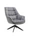 Volt Sessel Drehbar Gray 80x98x98cm