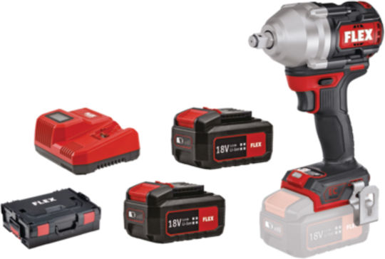 Flex 530233 Μπουλονόκλειδο Μπαταρίας 18V 2x5Ah με Υποδοχή 1/2"