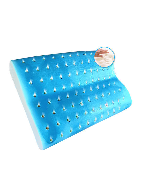 Amve Air Memory Μαξιλάρι Ύπνου Memory Foam Ανατομικό 40x50x10.5cm