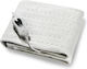 Alfa Care Power Heat Single Electric Blanket Washable with Timer White 60W 80x150cm
