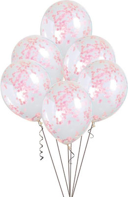 Set of 6 Balloons Transparent