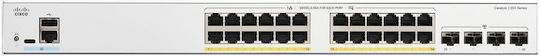 Cisco C1200-24P-4G Управление на L2 PoE+ Switch с 24 Портове Гигабитови (1Gbps) Ethernet