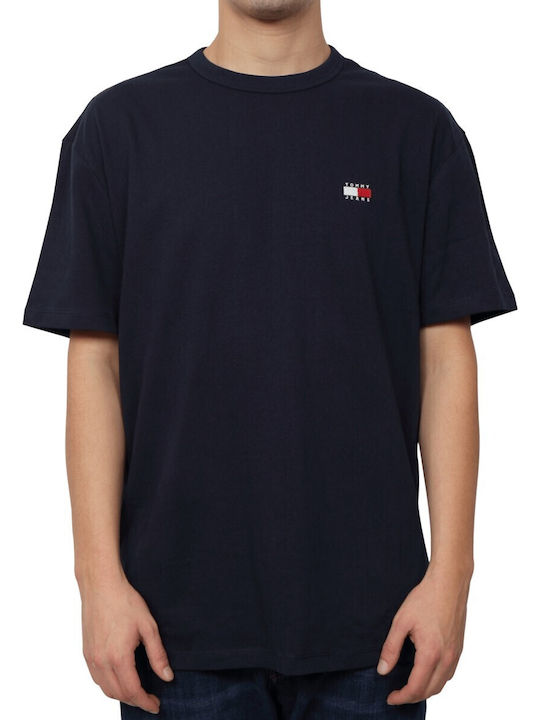 Tommy Hilfiger Men's Short Sleeve T-shirt Navy Blue