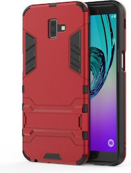 Back Cover Silicone Red (Galaxy J6+)