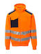 Payper Leader Arbeitsjacke Reflektierend mit Kapuze Orange