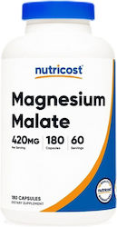 Nutricost Magnesium Malate 420мг 180 капси